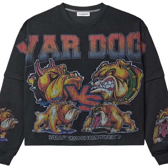 WAR DOG Vale Forever Graphic Sweater